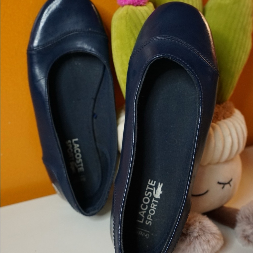 Lacoste Women's Dark Blue Loafers